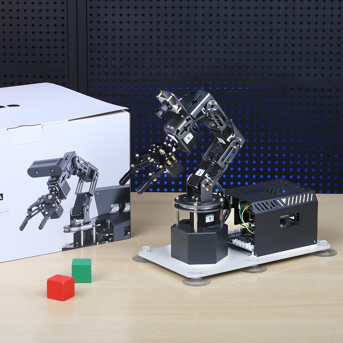 DOFBOT Ultra AI Large Language Model  3D Depth Vision Robotic Arm for RDK X5/RaspberryPi 5