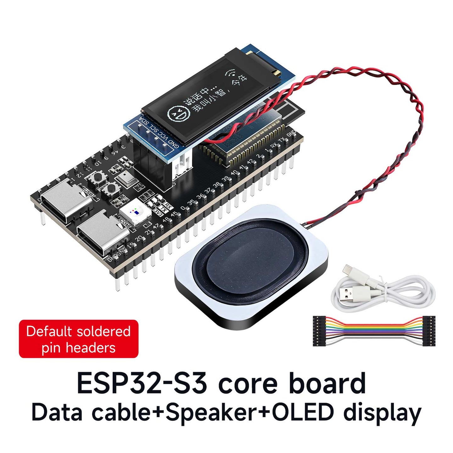 ESP32-S3 core board 16MB Flash 8MB PSRAM built-in 2.4GHz WiFi Bluetooth LE