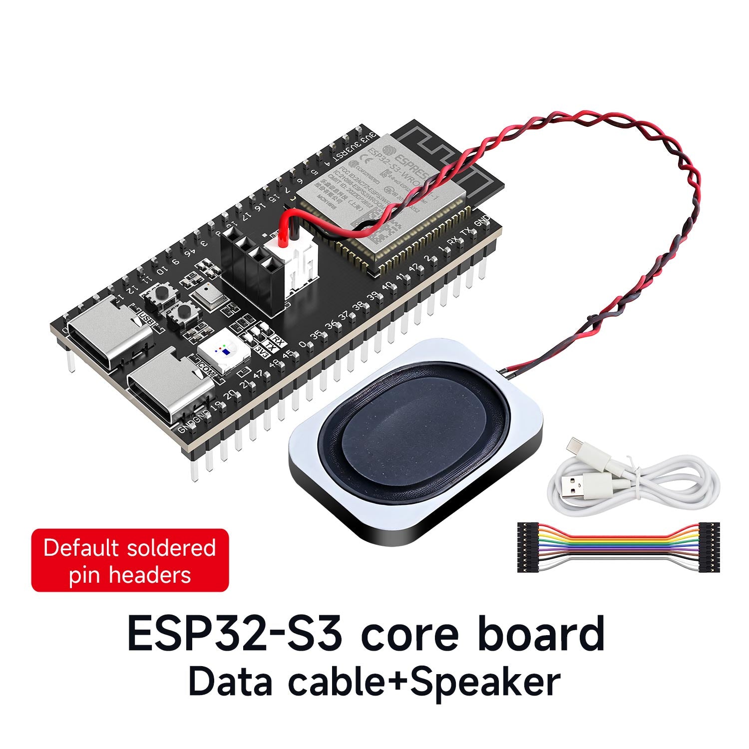 ESP32-S3 core board 16MB Flash 8MB PSRAM built-in 2.4GHz WiFi Bluetooth LE