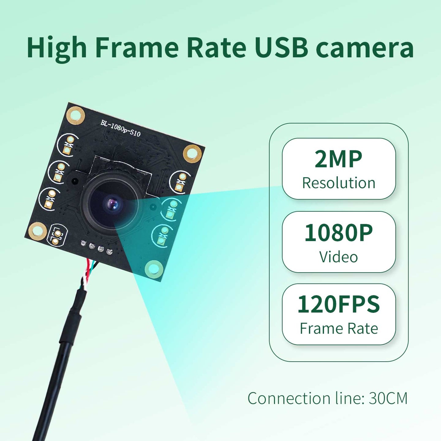Caméra HD sans clé USB pour Raspberry Pi/Jetson NANO/RDK X3