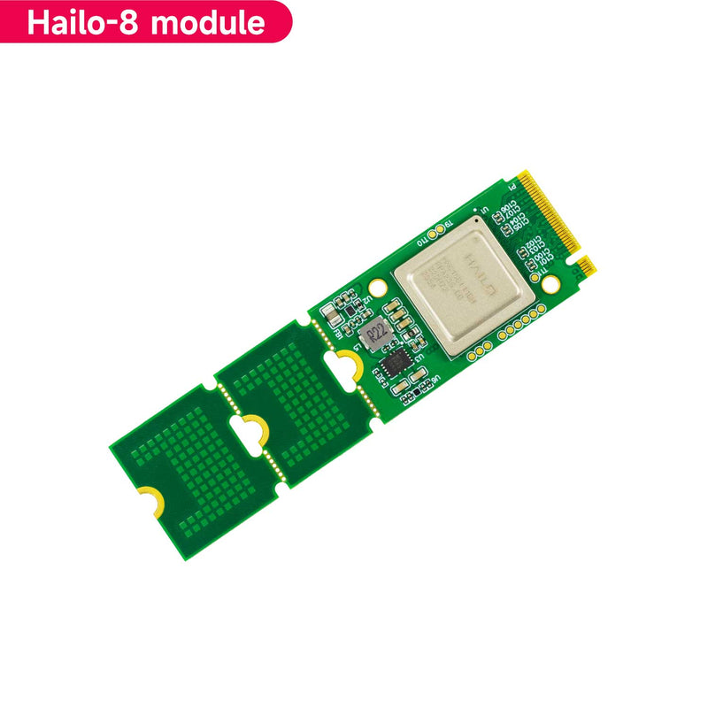 Hailo 8/8L AI acceleration module for Raspberry Pi 5