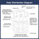 High-strength Upper Aluminum Alloy Plate for Wheeled Smart Robotic car