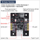 Yahboom IMU sensor module(6/9/10-axis) AHRS support ROS1 ROS2 for Jetson Raspberry Pi