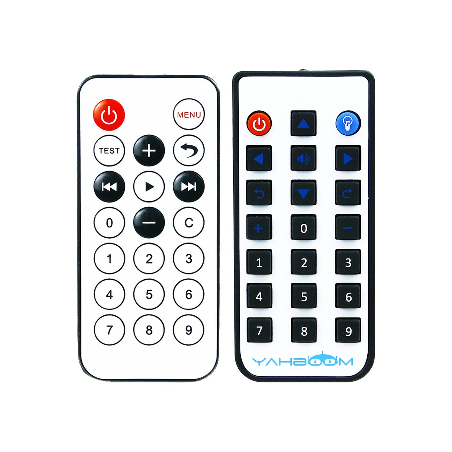 Télécommande infrarouge personnalisée Yahboom