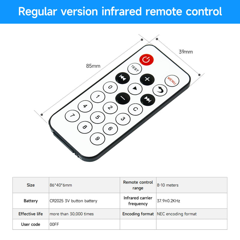 Télécommande infrarouge personnalisée Yahboom