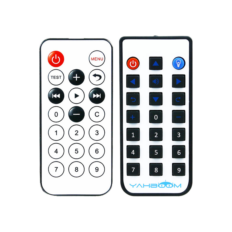 Télécommande infrarouge personnalisée Yahboom