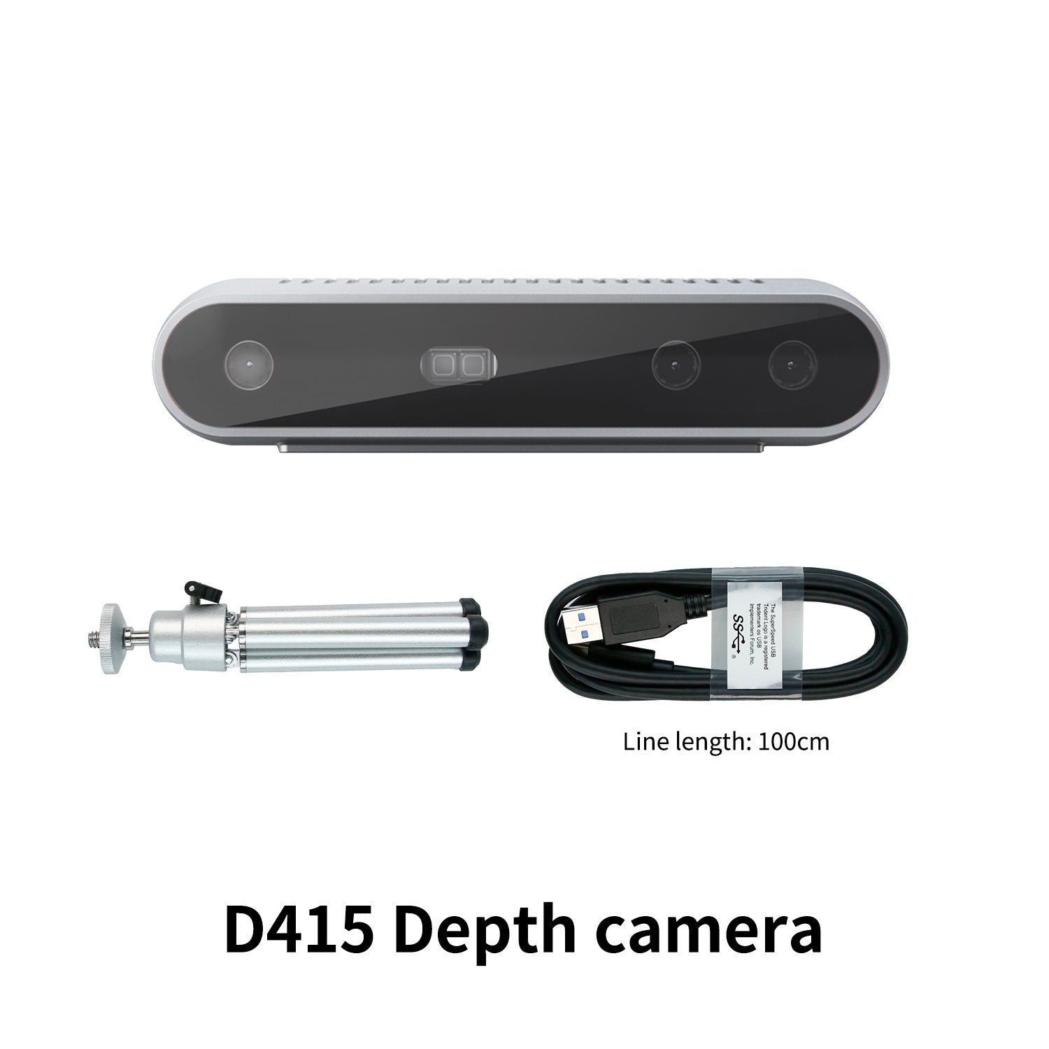 Caméra de profondeur Intel RealSense D435i D455 D435 D415
