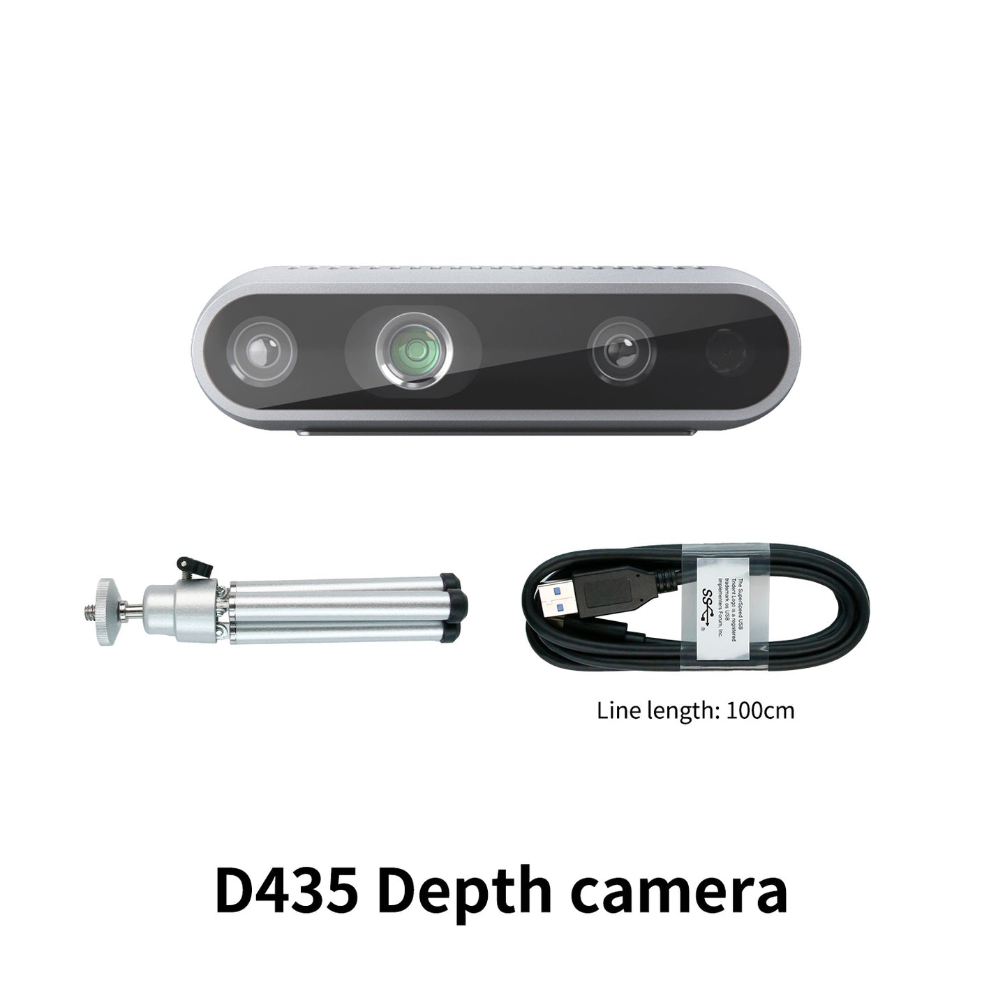 Caméra de profondeur Intel RealSense D435i D455 D435 D415