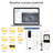 Caméra de profondeur Intel RealSense D435i D455 D435 D415