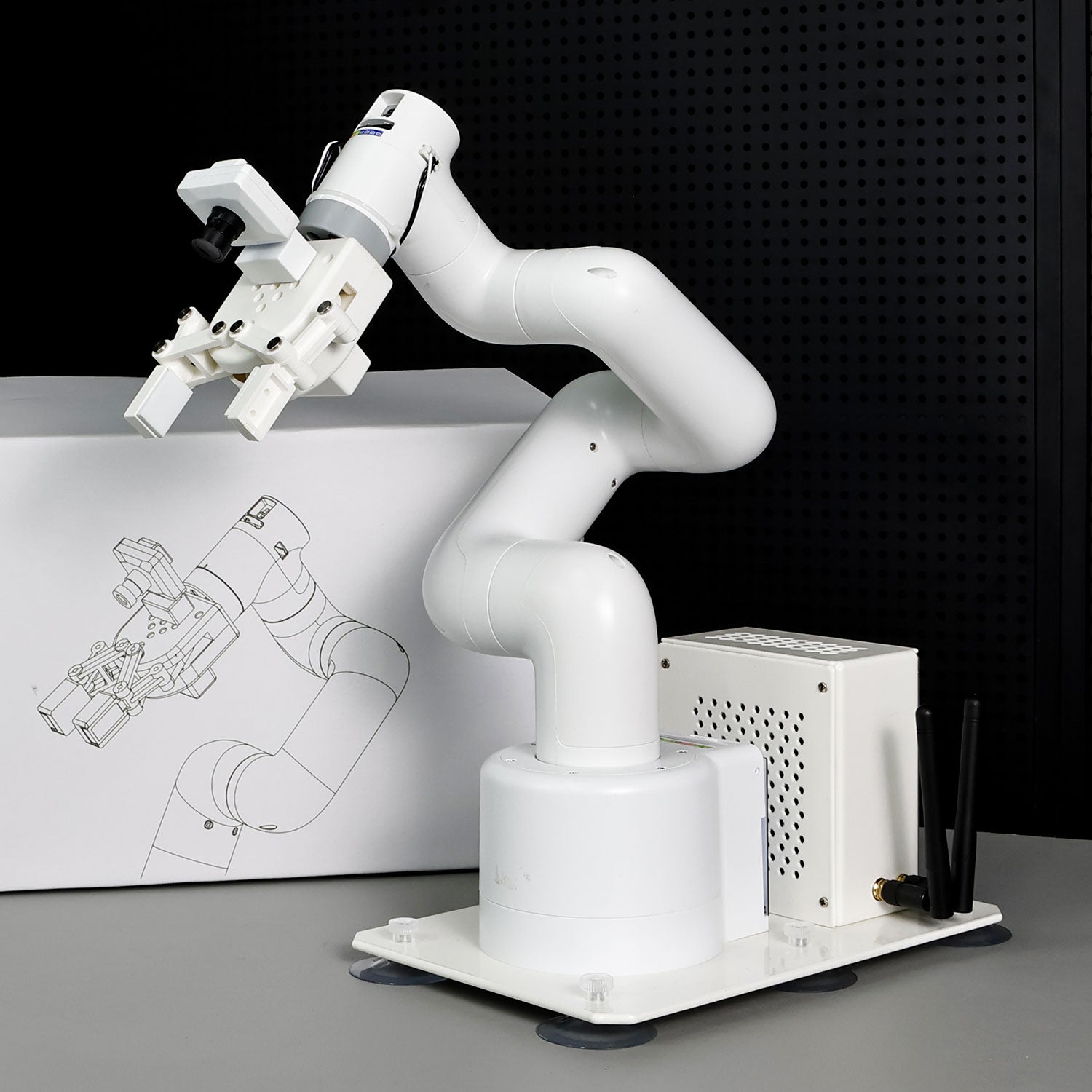 JetCobot 7-axis Robotic Arm For Jetson NANO 4GB/Orin NANO/Orin NX SUPER