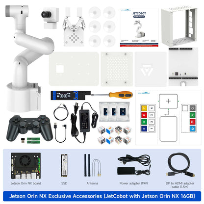 JetCobot 7-axis visual collaborative robotic arm for Jetson NANO 4GB/Orin NANO/Orin NX