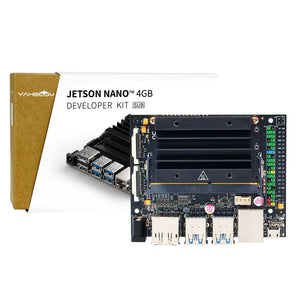 Yahboom Jetson NANO 4GB B01 Developer Kit Official Version Front View 