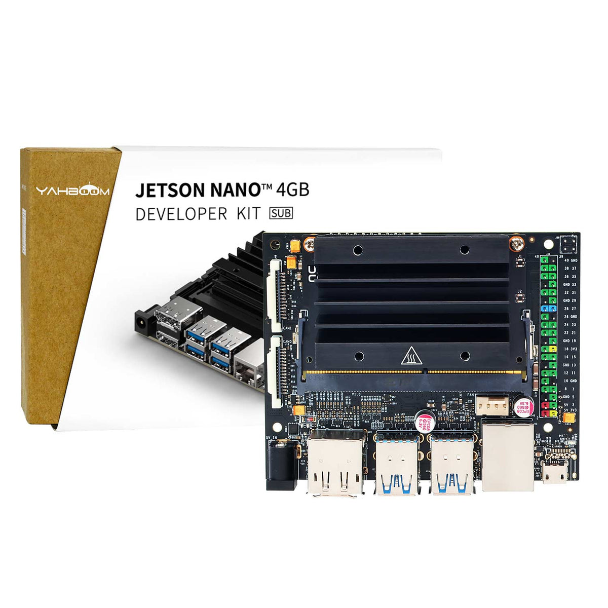 NVIDIA Jetson NANO 4GB Developer Kit For Neural Network Depth Learning