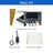 Yahboom Jetson NANO B01 SUB  Basic Kit Board packaging display which with power supply and Acrylic case