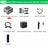 List of components included in a Jetson 64GB AGX ORIN Camera Advanced Kit on a white background.