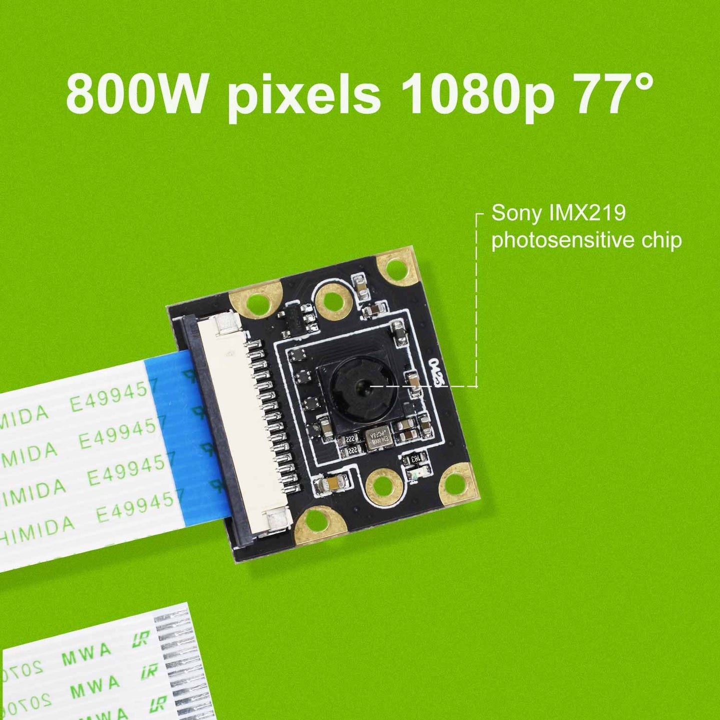 NVIDIA Jetson IMX219 camera 8MP compatible with NANO/Xavier NX/TX2 NX/Orin NANO SUPER/Orin NX SUPER