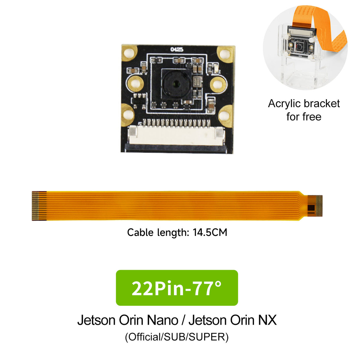 Jetson Nano B01 IMX219ステレオカメラ付 HD AI camera 8MP CSI IMX219 for Jetson NANO/Xavier NX/TX2 NX board