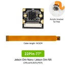 Cámara NVIDIA Jetson IMX219 de 8 MP compatible con NANO/Xavier NX/TX2 NX/Orin NAO/Orin NX