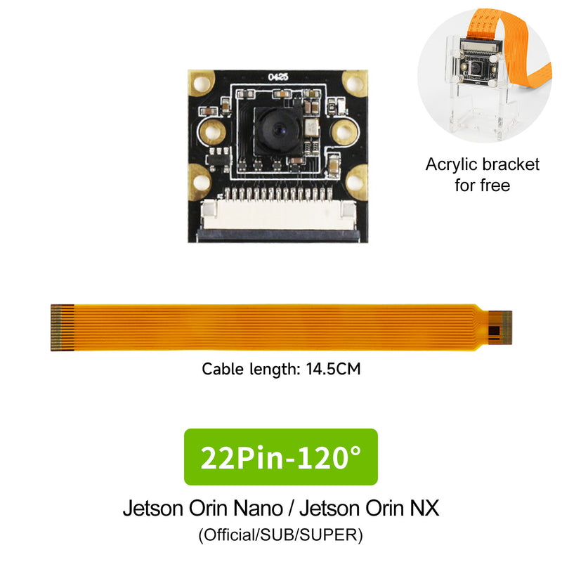 NVIDIA Jetson IMX219 camera 8MP compatible with NANO/Xavier NX/TX2 NX/Orin NANO SUPER/Orin NX SUPER