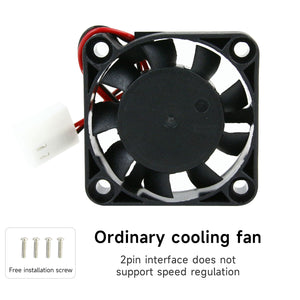 Cooling fan 5V 4PIN anti-reverse connection PWM speed regulation 4020 for Jetson NANO 2GB/4GB(A02/B01/SUB)