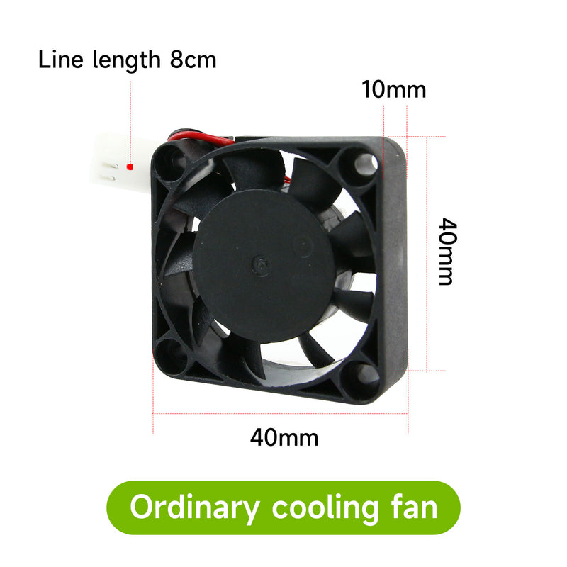 Ventilateur de refroidissement 5V 4PIN connexion anti-retour régulation de vitesse PWM 4020 pour Jetson NANO 2GB/4GB(A02/B01/SUB)