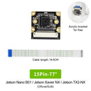 Cámara NVIDIA Jetson IMX219 de 8 MP compatible con NANO/Xavier NX/TX2 NX/Orin NAO/Orin NX