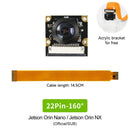 Cámara NVIDIA Jetson IMX219 de 8 MP compatible con NANO/Xavier NX/TX2 NX/Orin NAO/Orin NX