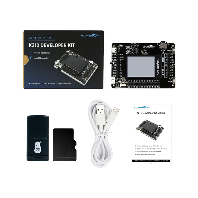 Le kit de développement Yahboom AI-Motion K210 prend en charge la programmation C/MicroPython
