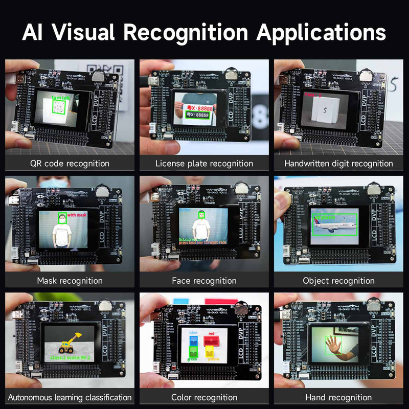 Le kit de développement Yahboom AI-Motion K210 prend en charge la programmation C/MicroPython