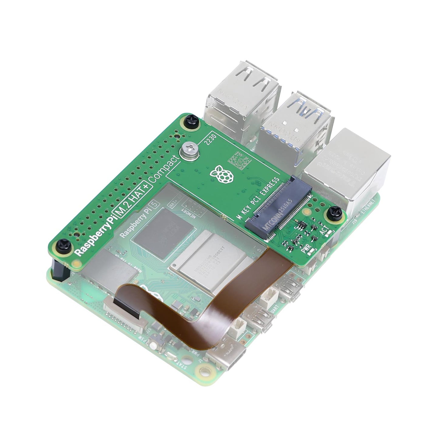Raspberry Pi 5 M.2 HAT+ oficial