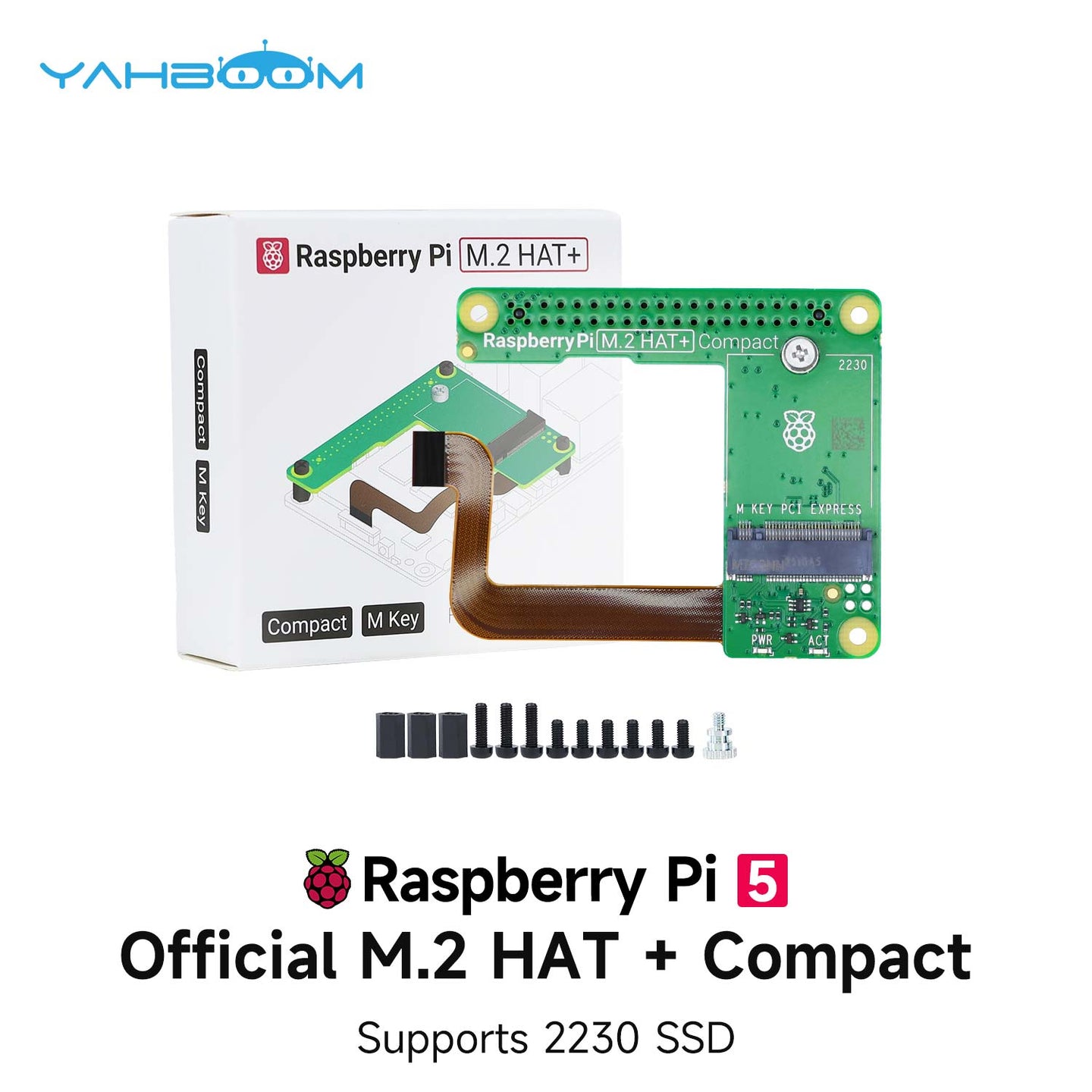 Raspberry Pi 5 M.2 HAT+ oficial