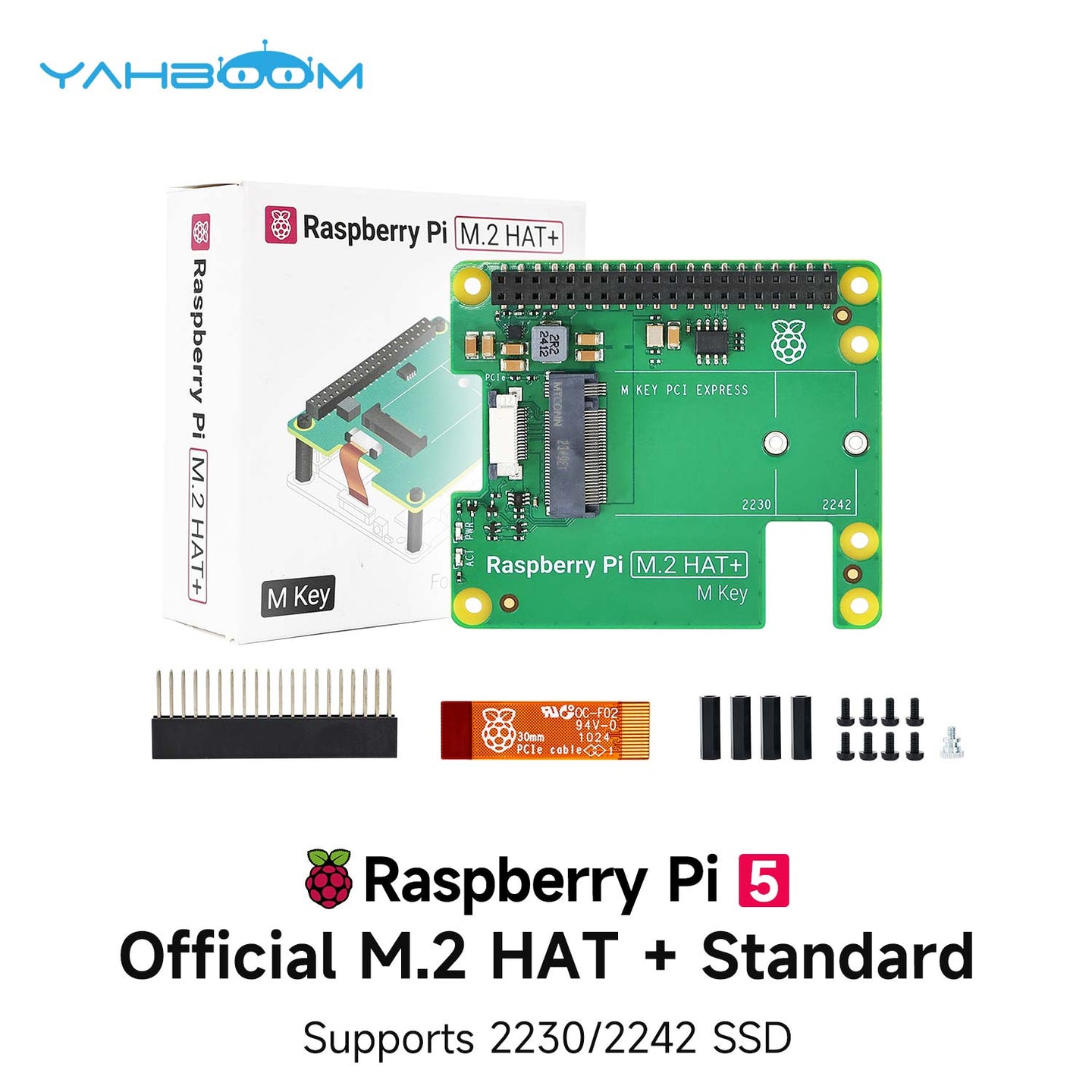 Raspberry Pi 5 M.2 HAT+ oficial
