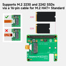 Raspberry Pi 5 Official M.2 HAT+