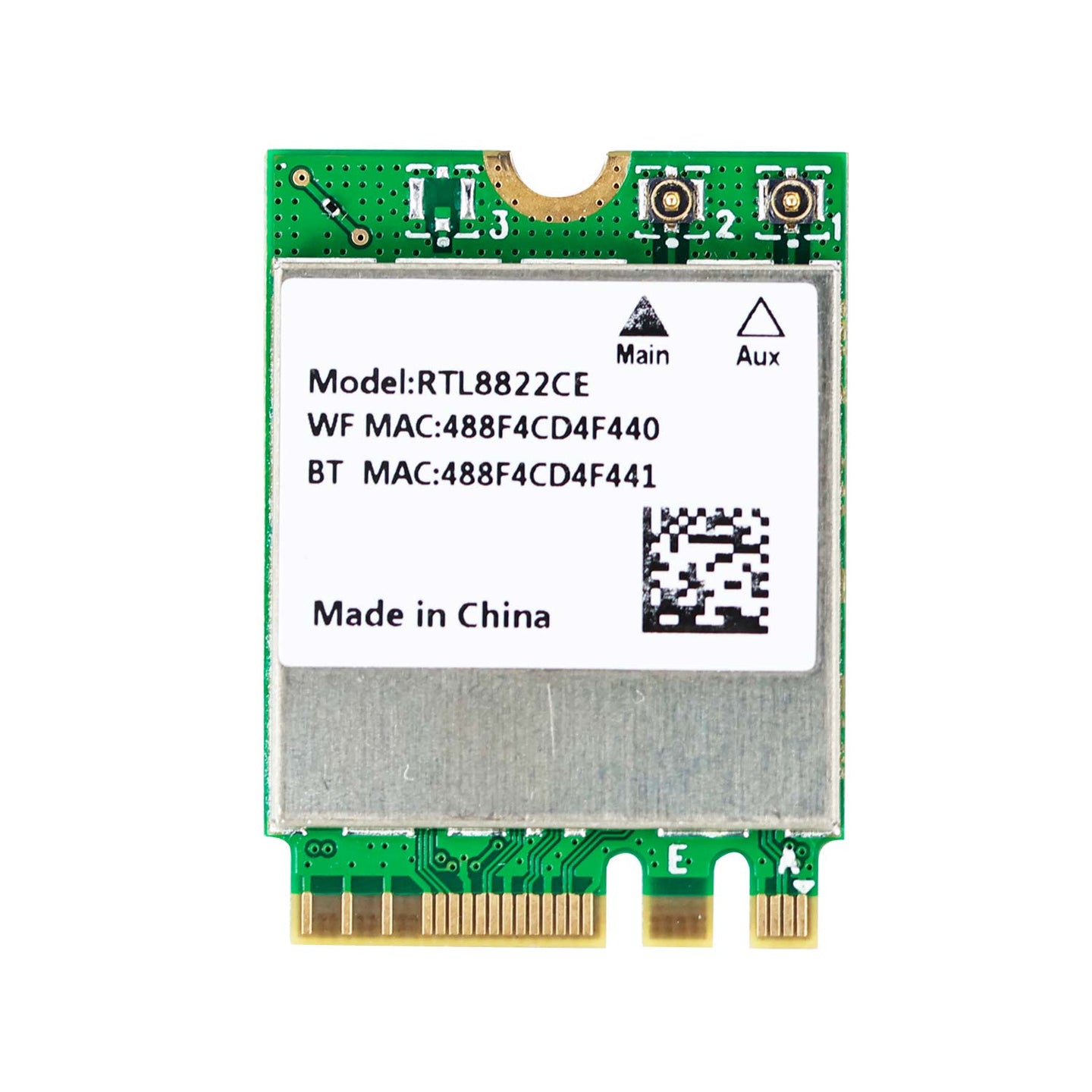Tarjeta de red de banda dual NGW 8822CE M.2 para Jetson NANO/Xavier NX/TX2 NX/Orin NANO/Orin NX