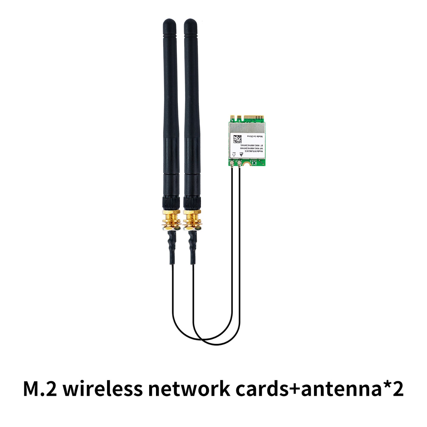 Tarjeta de red de banda dual NGW 8822CE M.2 para Jetson NANO/Xavier NX/TX2 NX/Orin NANO/Orin NX