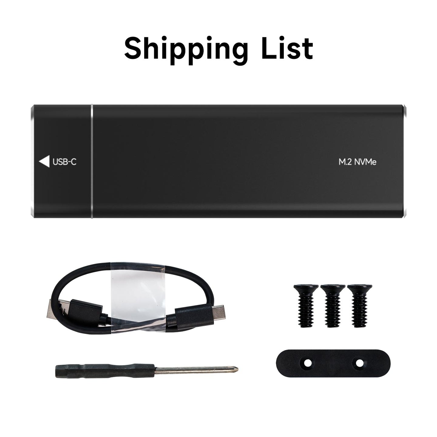 M.2 SSD Enclosure Support NVMe protocol and M Key/B&M Key interface