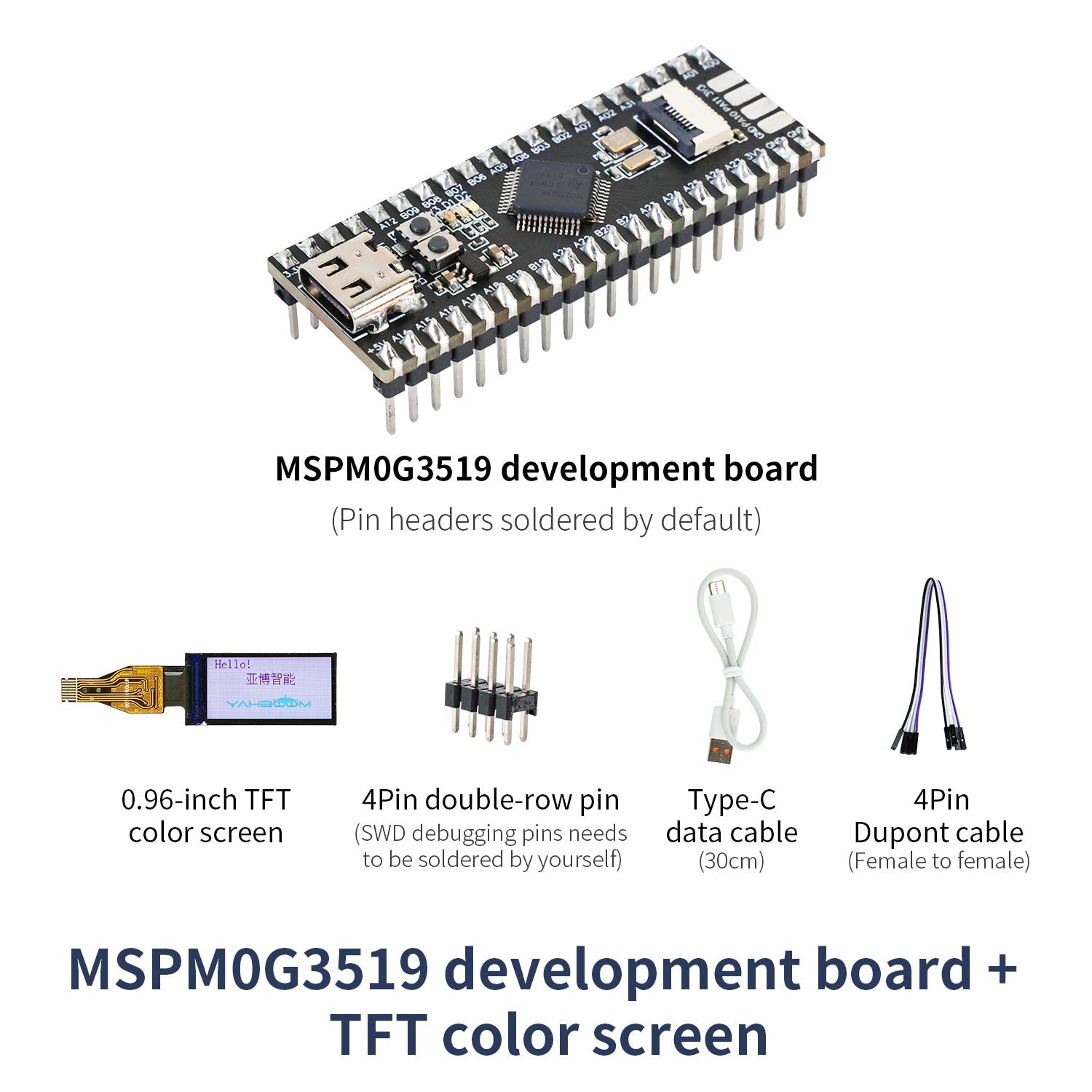 Miniplaca de desarrollo MSPM0G3507