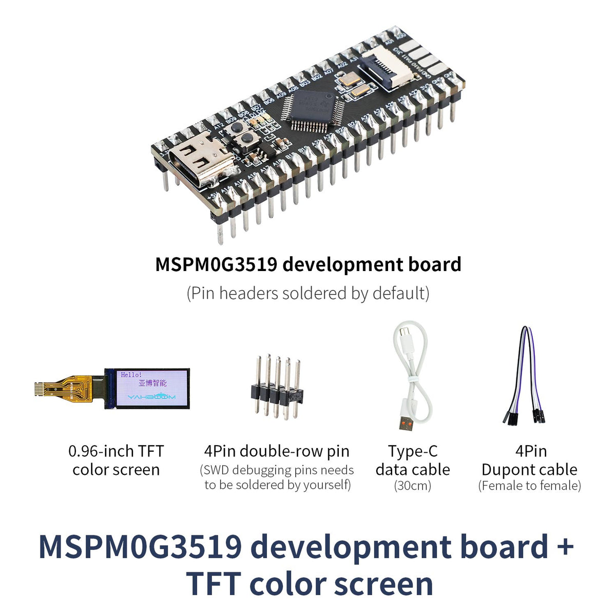 Miniplaca de desarrollo MSPM0G3507