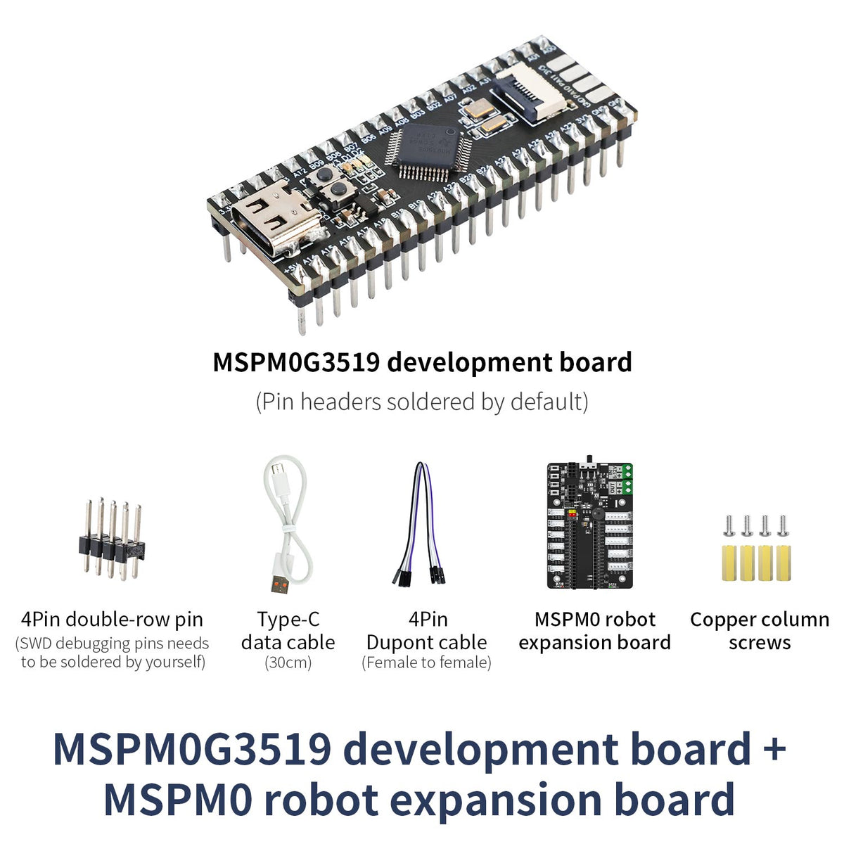 Miniplaca de desarrollo MSPM0G3507