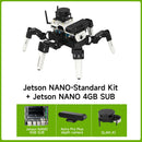 18DOF Muto RS Jetson NANO-Standard Kit with 4GB SUB board and with Astra Pro Plus depth camera and SLAM A1