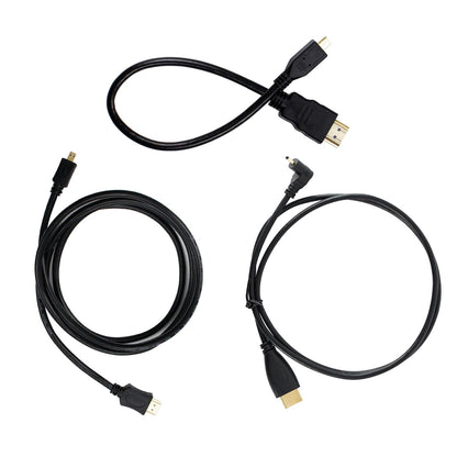 Micro-HDMI to HDMI cable for Raspberry Pi 5/4B