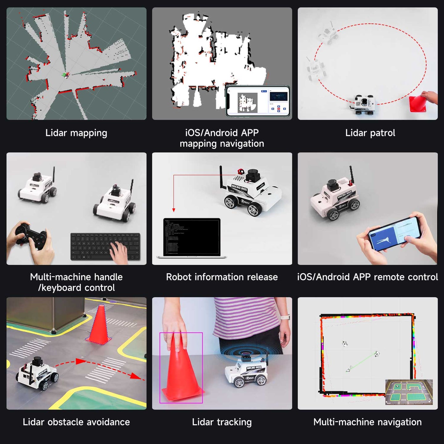 Machine virtuelle ESP32 MicroROS Robot Car en tant que contrôleur (MAC non pris en charge)