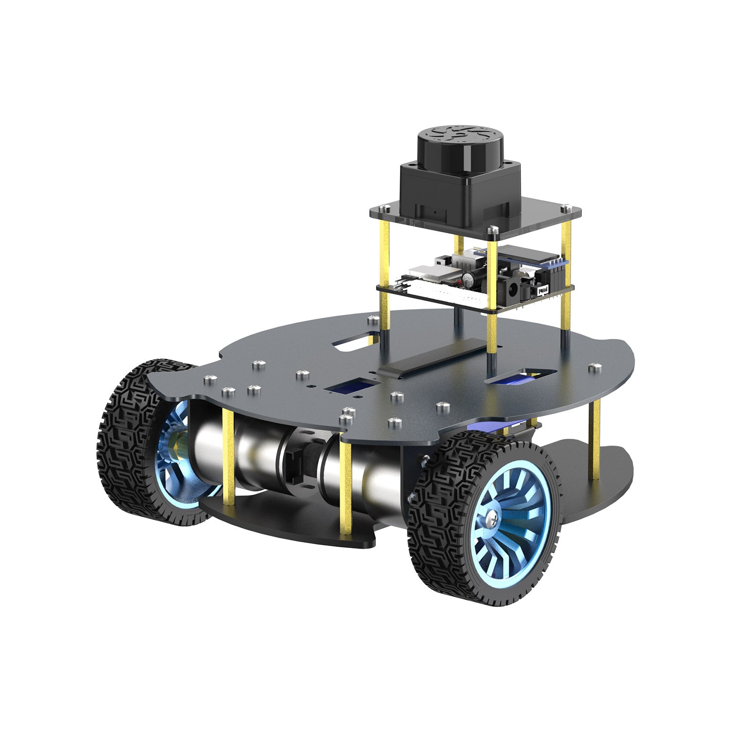 MicroROS V2 ROS2 AI Robot Car for PC virtual machine (MacOS is not supported)