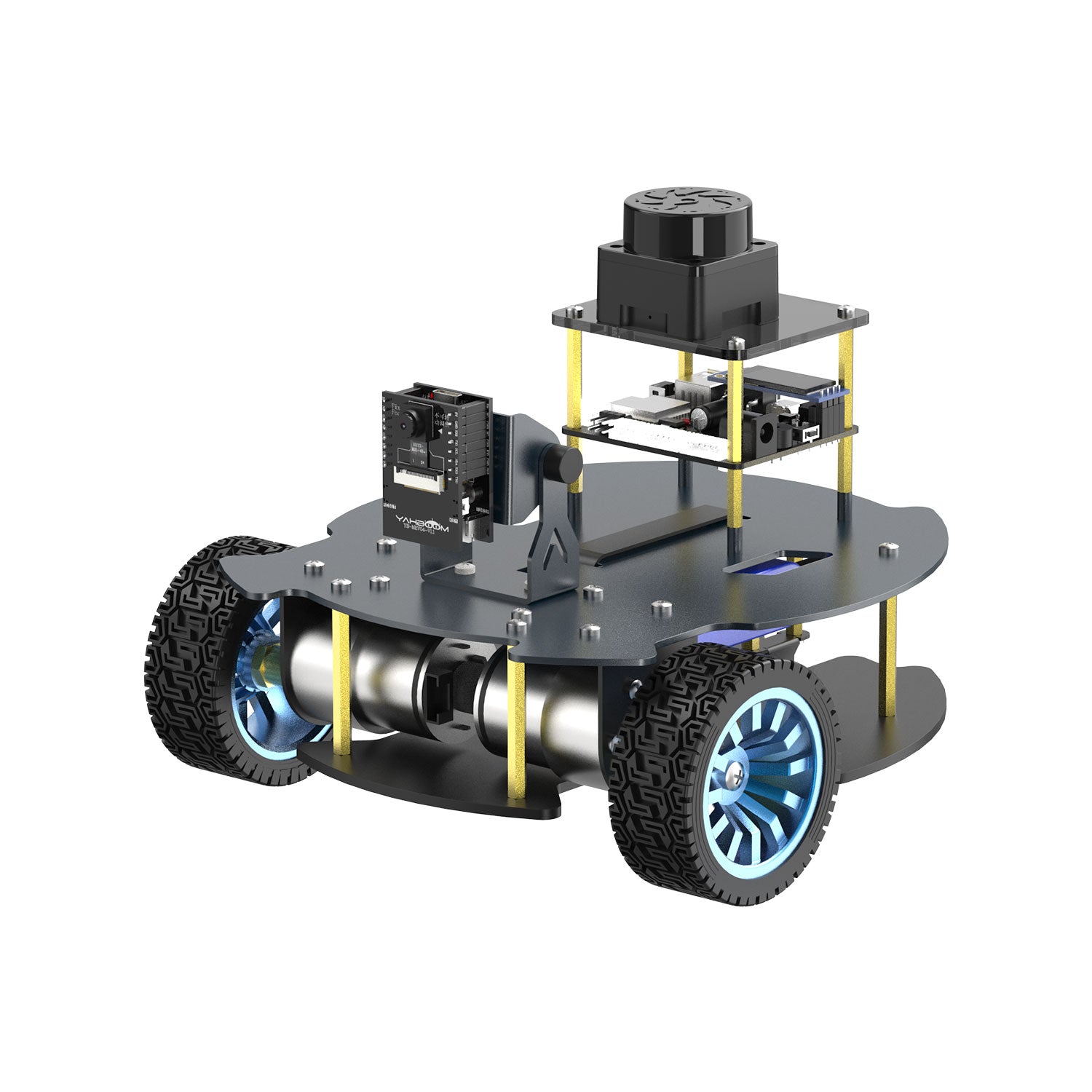 MicroROS V2 ROS2 AI Robot Car for PC virtual machine (MacOS is not supported)