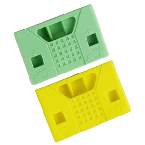 Nouveau boîtier en silicone Micro:bit (jaune/vert) pour carte V1.5/V2