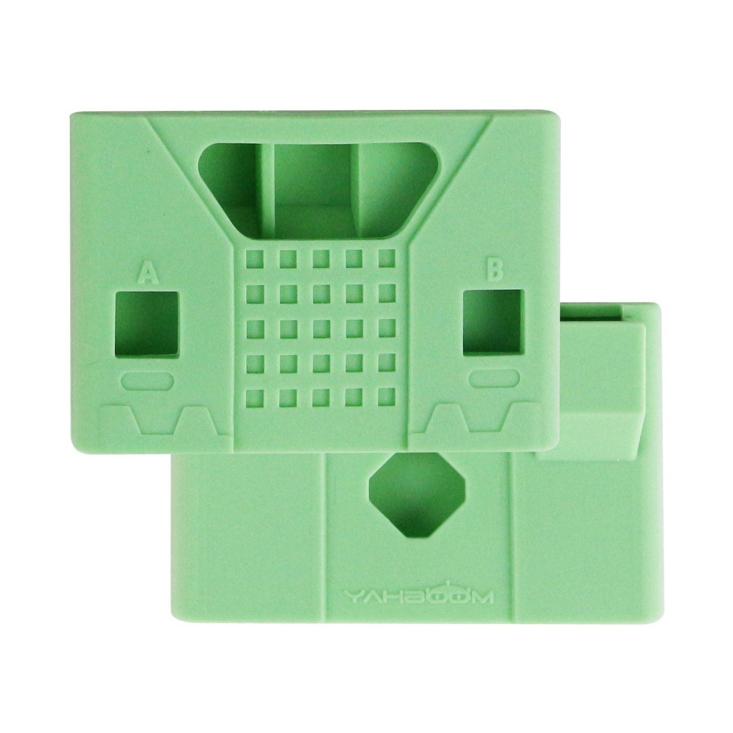 Nouveau boîtier en silicone Micro:bit (jaune/vert) pour carte V1.5/V2