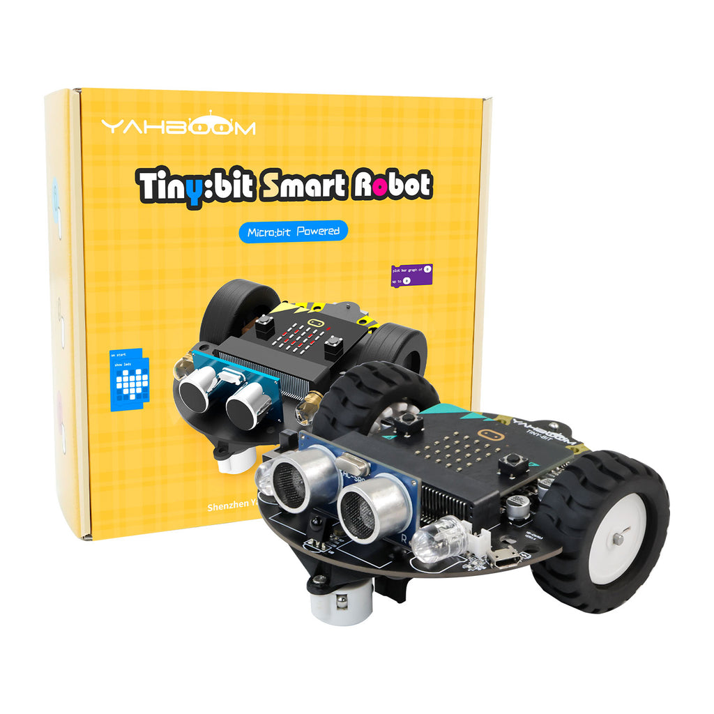 Mircobit Robotics Yahboom Microbit Robot Car Kit Programmable Toys MakeCode Programming