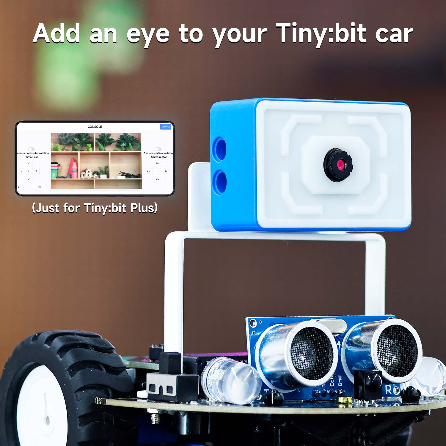 Yahboom Microbit Robot Car Kit Programmable Toys MakeCode Programming