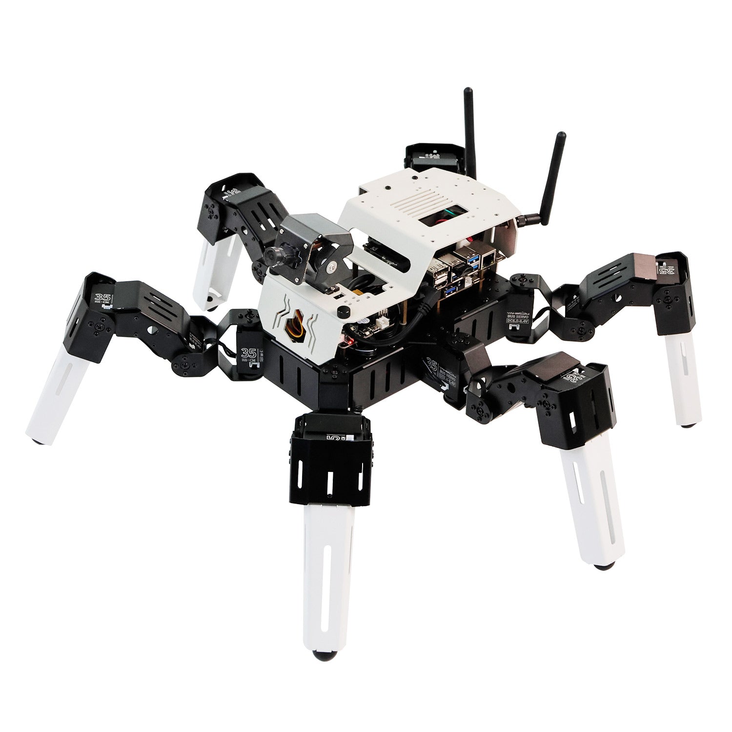 18DOF Hexapod Robot Python Programming for Raspberry Pi Jetson NANO