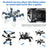 18 DOF Muto Hexapod Robot with Intelligent serial bus servo: high precision and large torcue, fast response